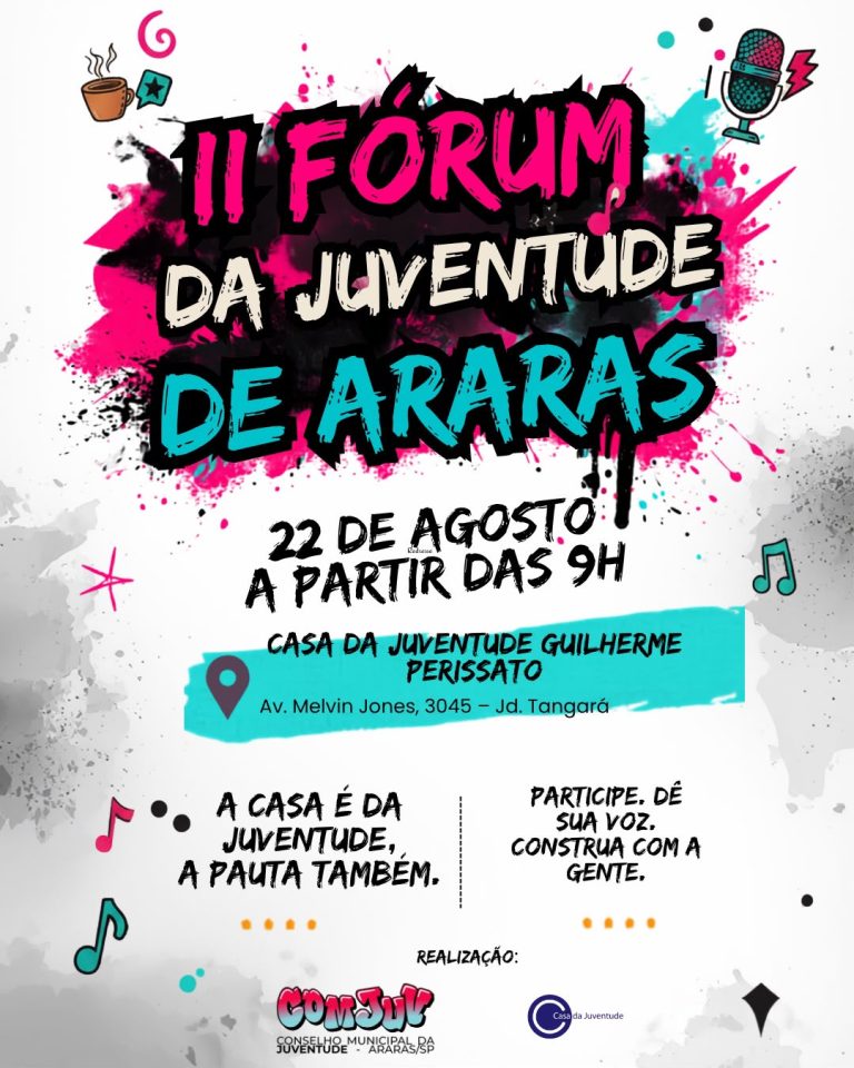 II Fórum da Juventude de Araras